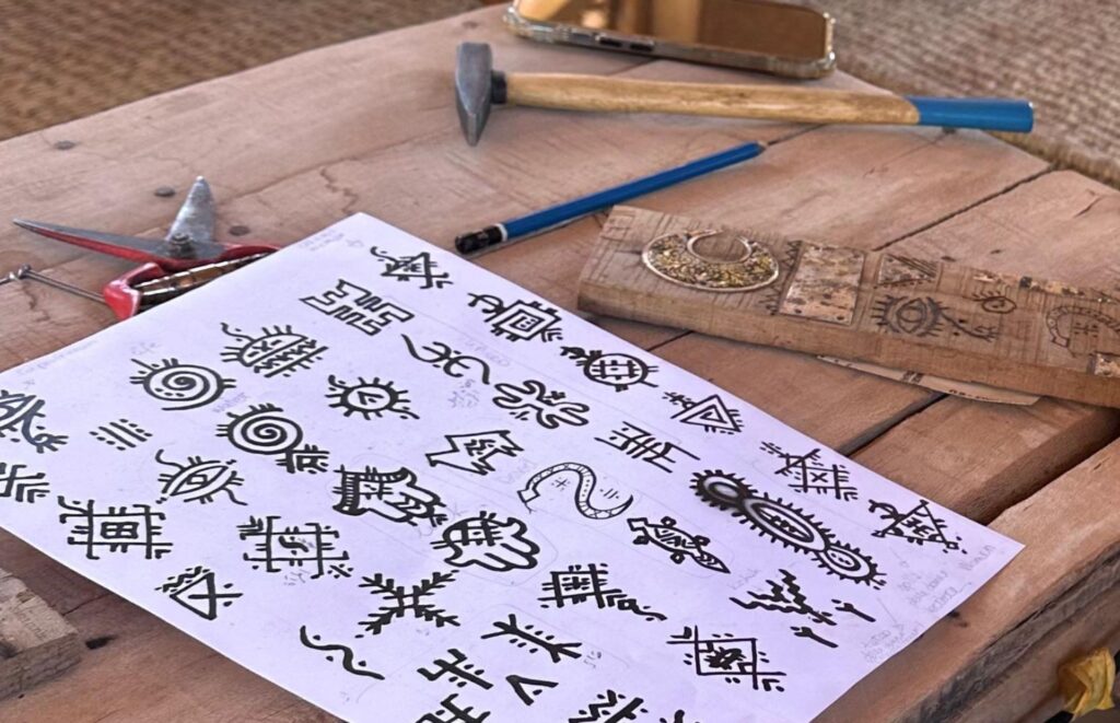 in marocco con lisa tatuaggi berberi